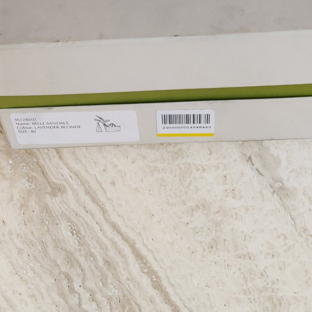 D'Accori Belle Platform Sandals Sz 40 - Picture 8 of 8